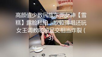 高颜值少数民族东莞女神【雪糕】露脸私拍，吹拉弹唱还玩女王调教啪啪足交相当炸裂 (3)